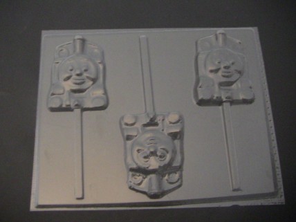 333sp Tom Train Engine Chocolate or Hard Candy Lollipop Mold